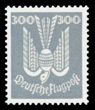 300 Pf Briefmarke: Flugpostausgabe, Taube