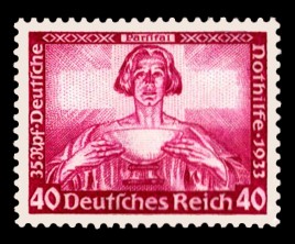40 + 35 Rpf Briefmarke: Deutsche Nothilfe, R.Wagner-Werke, Parsifal 40 + 35 Rpf Briefmarke: Deutsche Nothilfe, R.Wagner-Werke, Parsifal