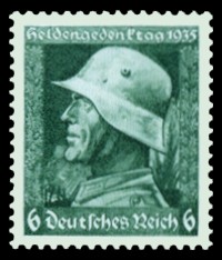 6 Pf Briefmarke: Heldengedenktag 1935