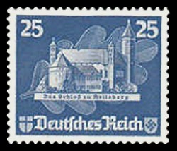 25 Pf Briefmarke: Briefmarkenausstellung OSTROPA 1935 25 Pf Briefmarke: Briefmarkenausstellung OSTROPA 1935