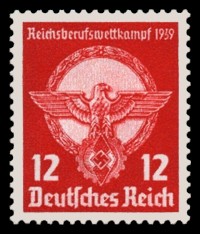 12 Pf Briefmarke: Reichsberufswettkampf 1939