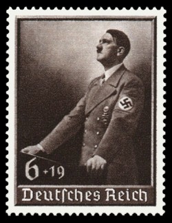 6 + 19 Pf Briefmarke: Tag der Arbeit 1939