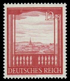 12 + 8 Pf Briefmarke: Wiener Herbstmesse