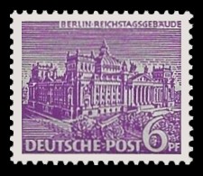 6 Pf Briefmarke: Berliner Bauten