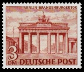 3 DM Briefmarke: Berliner Bauten