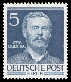 5 Pf Briefmarke: Berühmte Männer aus der Geschichte Berlins