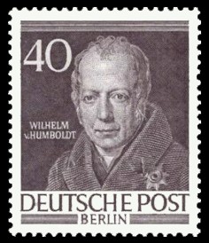 40 Pf Briefmarke: Berühmte Männer aus der Geschichte Berlins