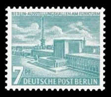 7 Pf Briefmarke: Berliner Bauten