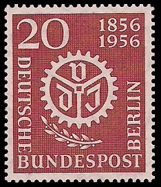 20 Pf Briefmarke: 100 Jahre Verein Deutscher Ingenieure