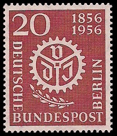 20 Pf Briefmarke: 100 Jahre Verein Deutscher Ingenieure