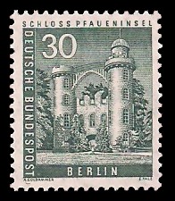 30 Pf Briefmarke: Berliner Bauten 30 Pf Briefmarke: Berliner Bauten