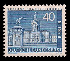 40 Pf Briefmarke: Berliner Bauten 40 Pf Briefmarke: Berliner Bauten