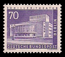 70 Pf Briefmarke: Berliner Bauten