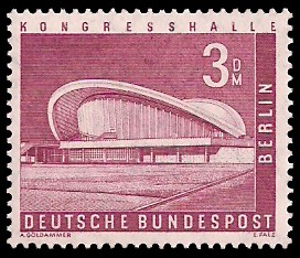 3 DM Briefmarke: Berliner Bauten