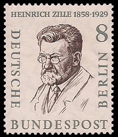 8 Pf Briefmarke: Berühmte Männer Berlins 8 Pf Briefmarke: Berühmte Männer Berlins