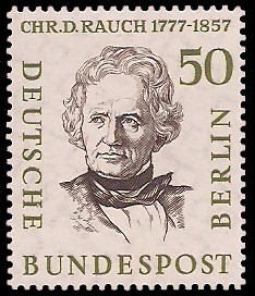 50 Pf Briefmarke: Berühmte Männer Berlins