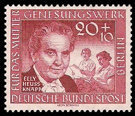 20 + 10 Pf Briefmarke: Müttergenesungswerk 20 + 10 Pf Briefmarke: Müttergenesungswerk