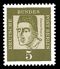 5 Pf Briefmarke: Bedeutende Deutsche 5 Pf Briefmarke: Bedeutende Deutsche