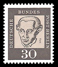 30 Pf Briefmarke: Bedeutende Deutsche 30 Pf Briefmarke: Bedeutende Deutsche