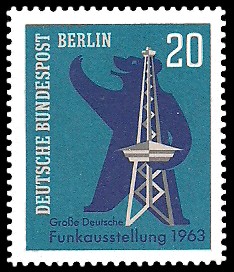 20 Pf Briefmarke: Funkausstellung Berlin