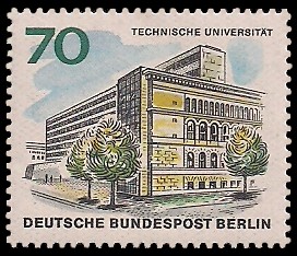 70 Pf Briefmarke: Neues Berlin 70 Pf Briefmarke: Neues Berlin