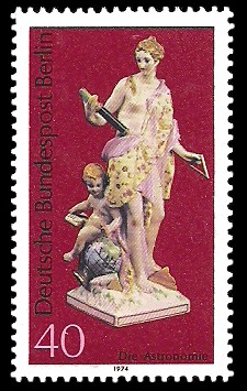40 Pf Briefmarke: Berliner Porzellan 40 Pf Briefmarke: Berliner Porzellan