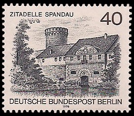 40 Pf Briefmarke: Berliner Landschaft