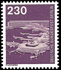 230 Pf Briefmarke: Industrie und Technik 230 Pf Briefmarke: Industrie und Technik