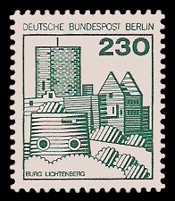 230 Pf Briefmarke: Burgen und Schlösser 230 Pf Briefmarke: Burgen und Schlösser