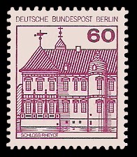 60 Pf Briefmarke: Burgen und Schlösser