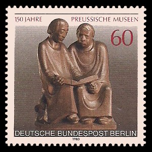 60 Pf Briefmarke: 150 Jahre Preussische Museen