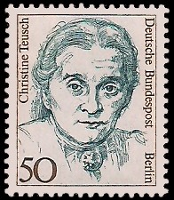 50 Pf Briefmarke: Frauen der deutschen Geschichte 50 Pf Briefmarke: Frauen der deutschen Geschichte