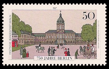 50 Pf Briefmarke: 750 Jahre Berlin