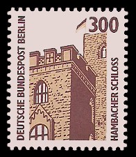 300 Pf Briefmarke: Serie Sehenswürdigkeiten