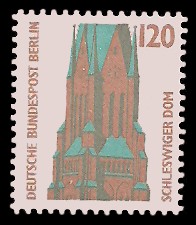 120 Pf Briefmarke: Serie Sehenswürdigkeiten