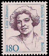 180 Pf Briefmarke: Frauen der deutschen Geschichte 180 Pf Briefmarke: Frauen der deutschen Geschichte
