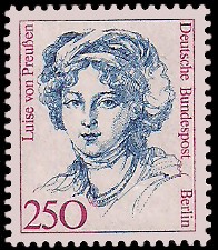 250 Pf Briefmarke: Frauen der deutschen Geschichte