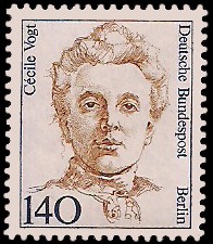 140 Pf Briefmarke: Frauen der deutschen Geschichte